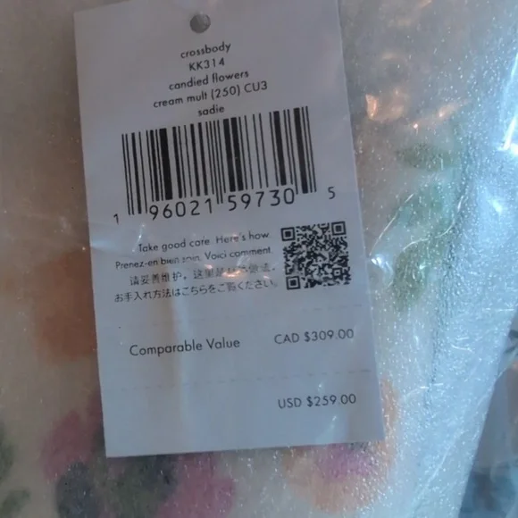 πHost Pickππͺ»KATE SPADE SADIE Printed Small Crossbody πͺ» - Picture 9 of 9